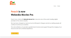 Desktop Screenshot of peachcinemas.com